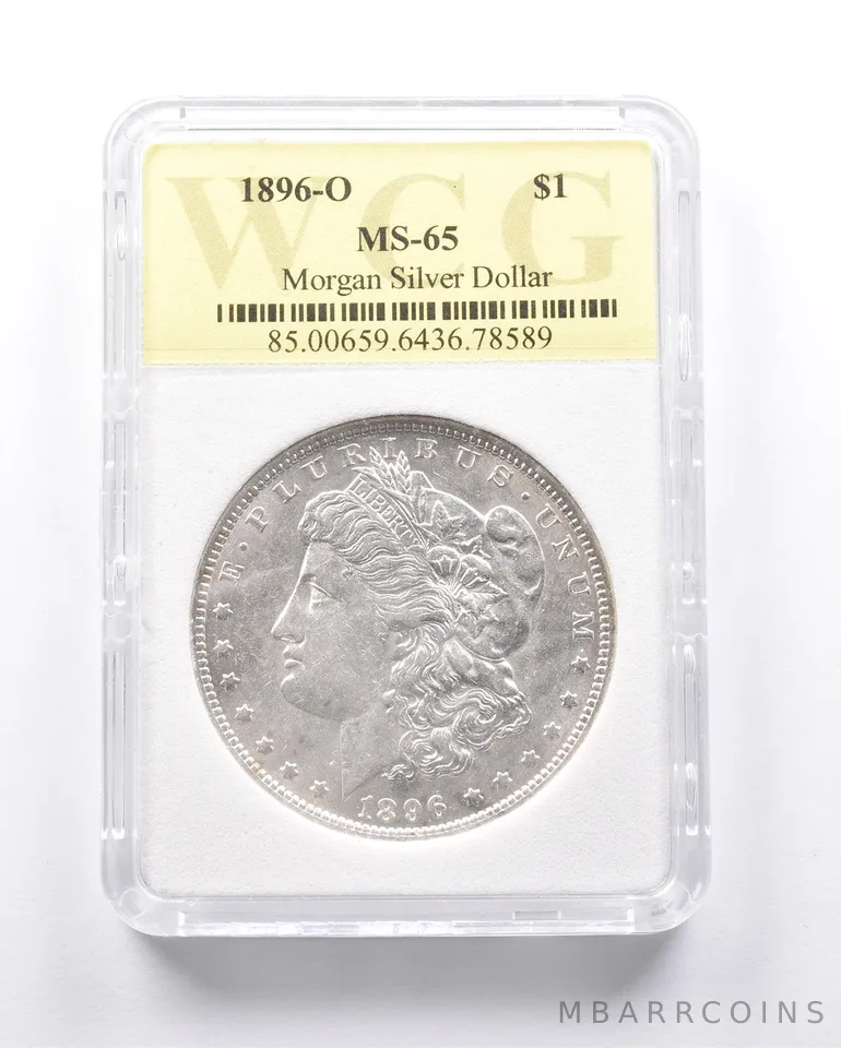 1896-O Morgan Silver Dollar *6544