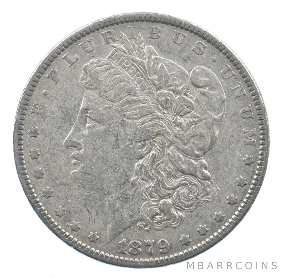 Early - 1879 Morgan Silver Dollar - 90% US Coin *514