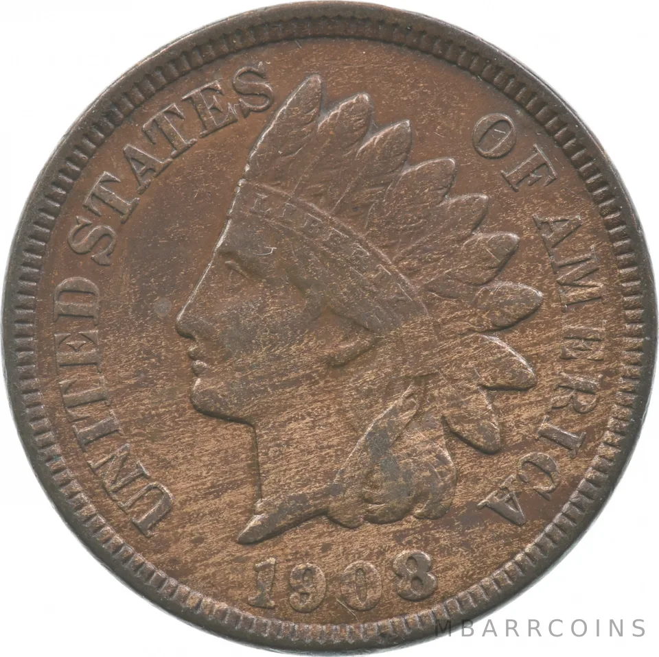1908 Indian Head Cent *2000