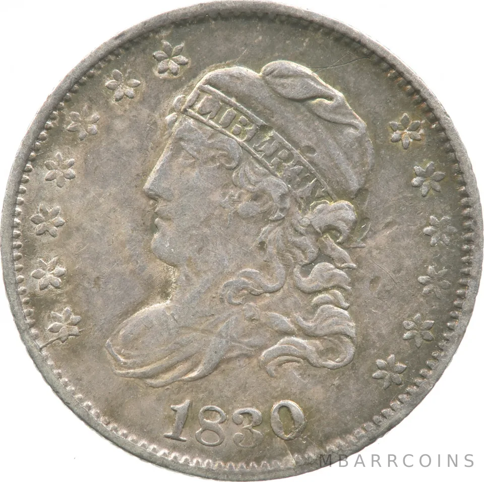 1830 Capped Bust Half Dime a6899