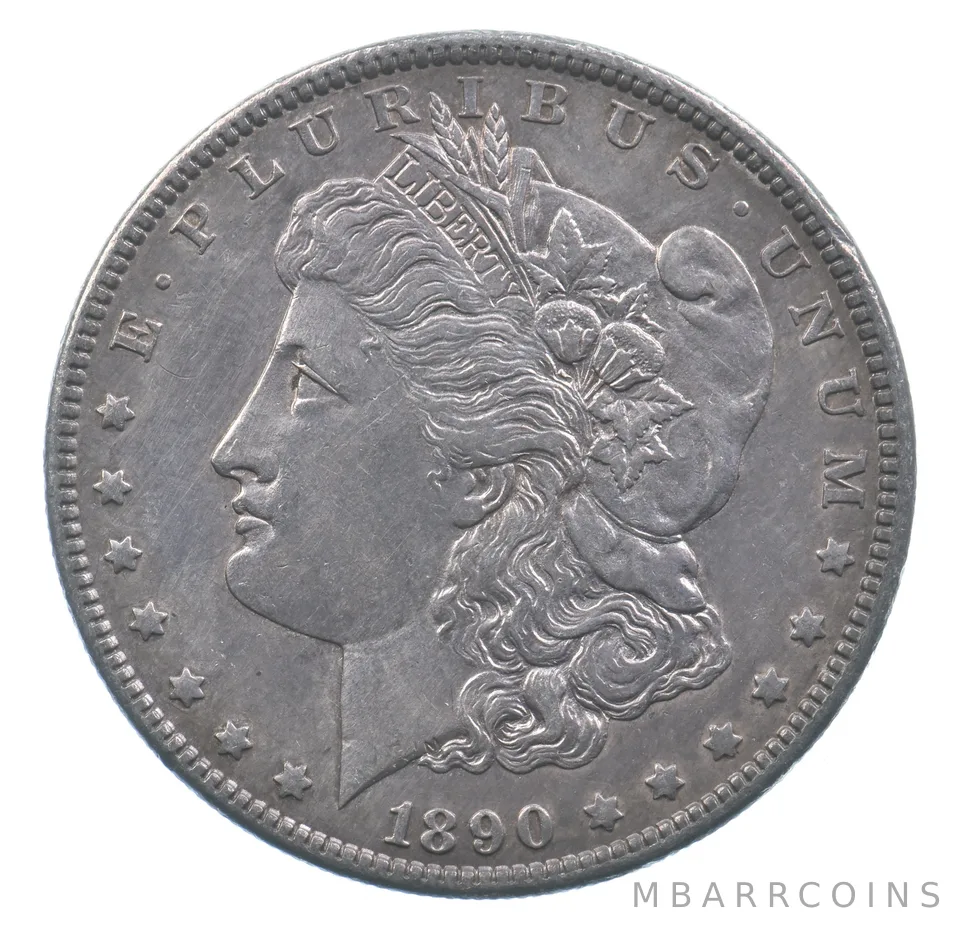 Better 1890 Morgan Silver Dollar - 90% US Coin - Nice Coin *341