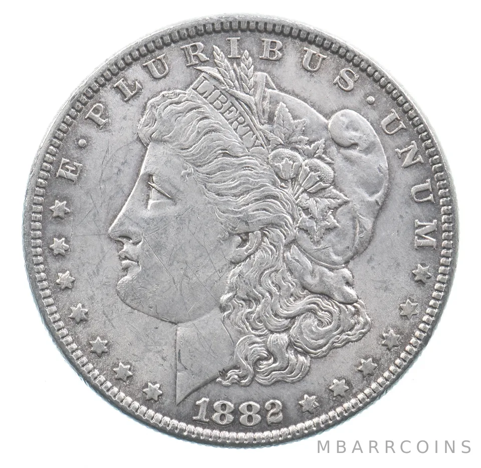 Better 1882 Morgan Silver Dollar - 90% US Coin - Nice Coin *569