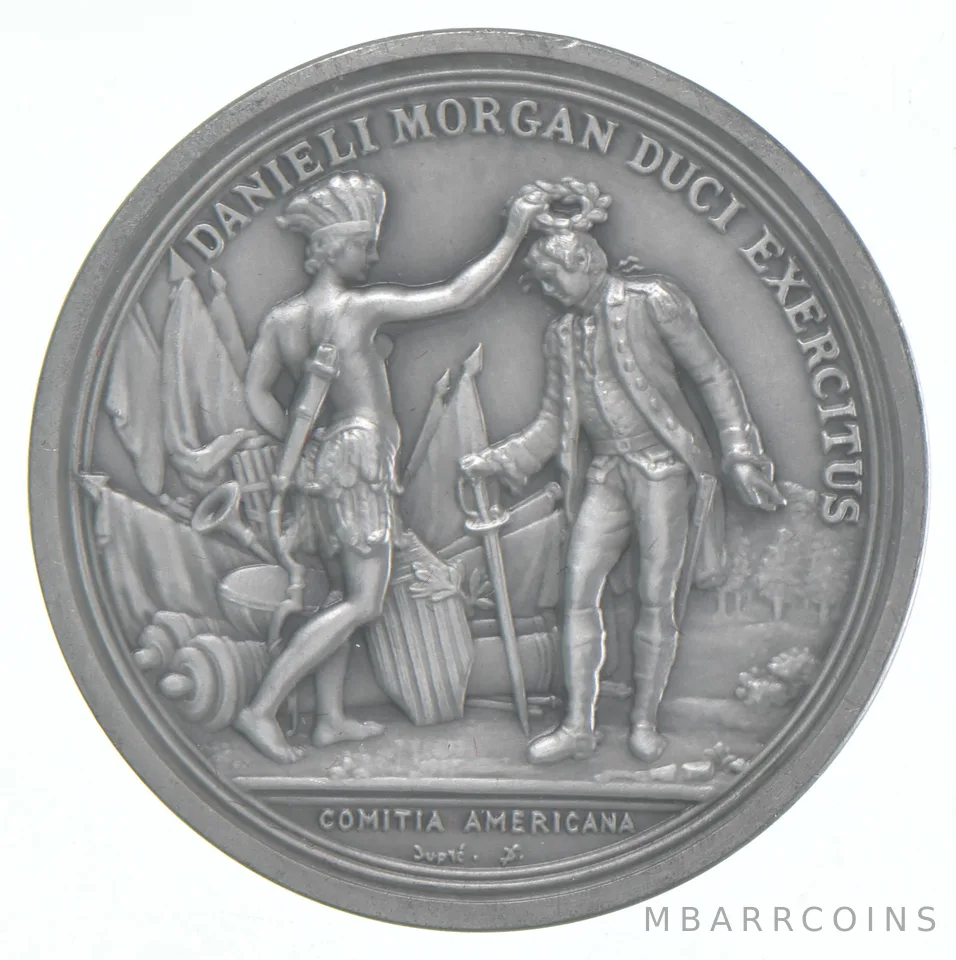 US Mint America's 1st Medals Danieli Morgan 38mm Official Treasury Medal