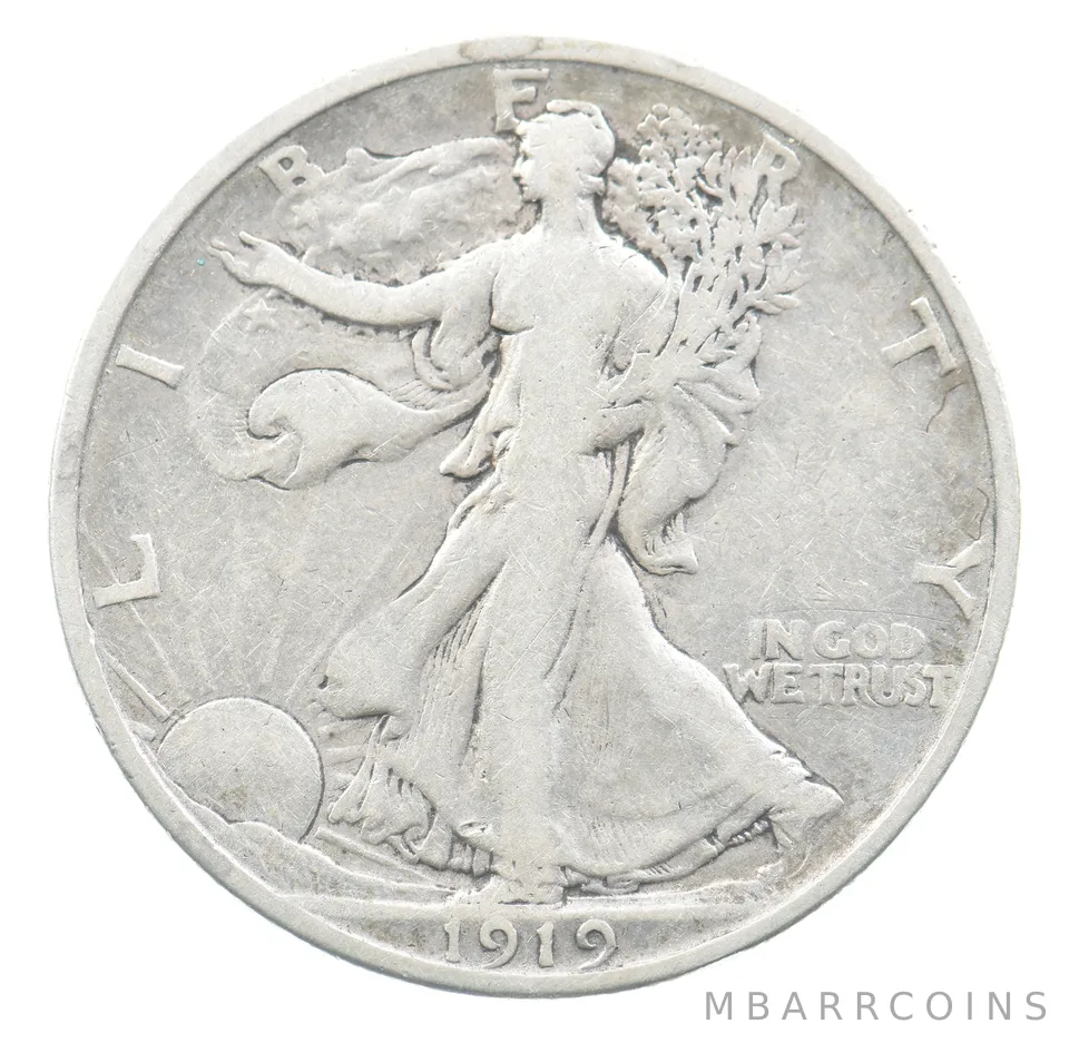 1919 Walking Liberty Half Dollar *5029