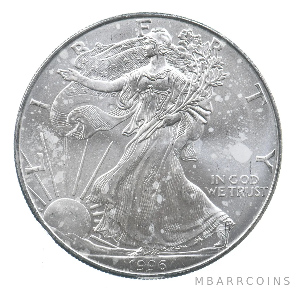 Better Date 1996 American Silver Eagle 1 Troy Oz .999 Fine Silver *617