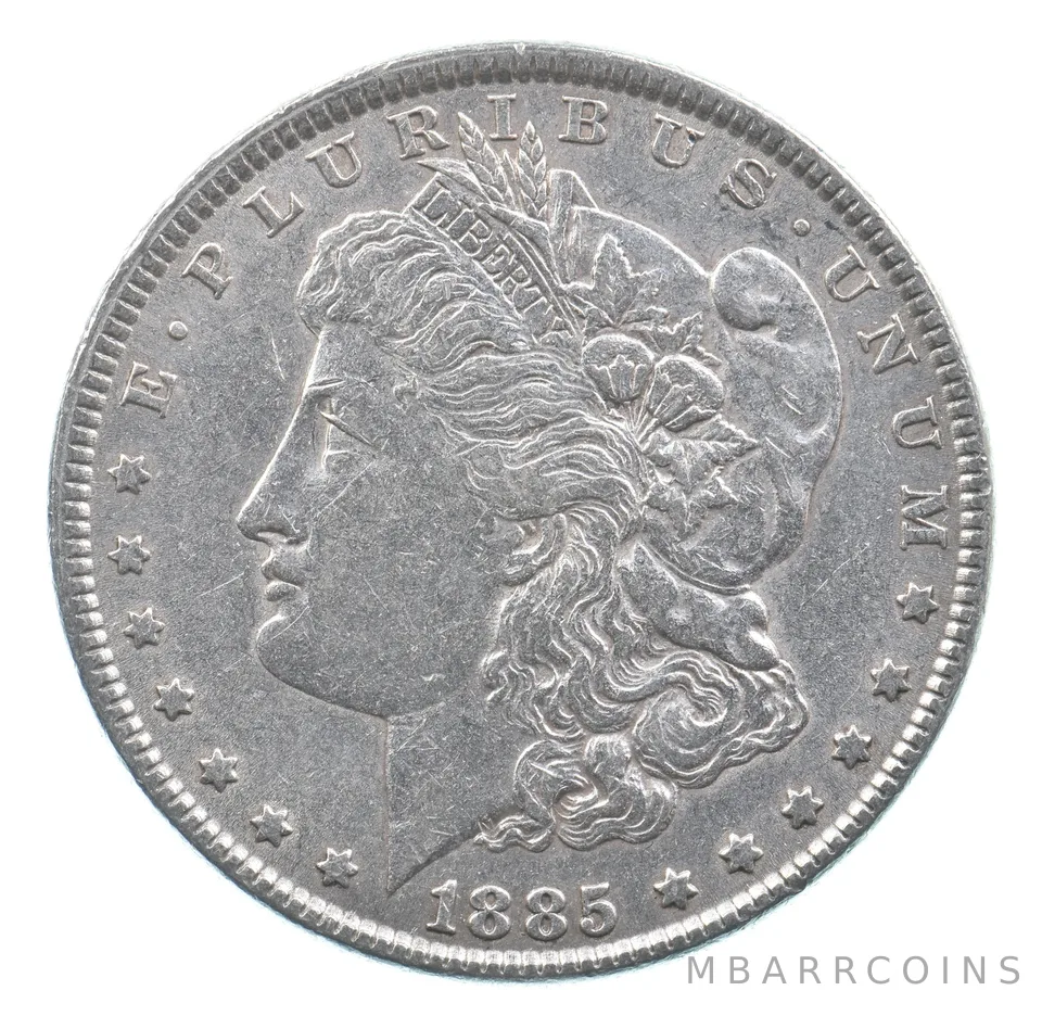 Better 1885 Morgan Silver Dollar - 90% US Coin - Nice Coin *394
