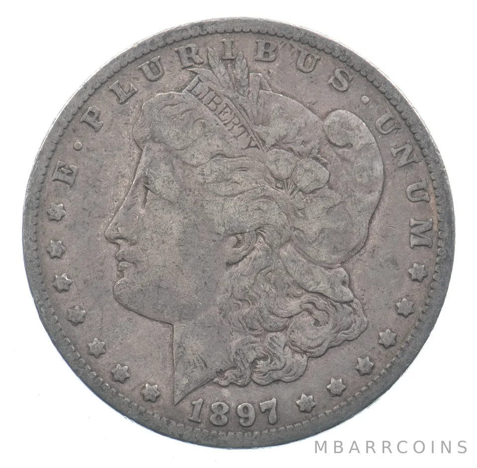 Early - 1897-O Morgan Silver Dollar - 90% US Coin *024
