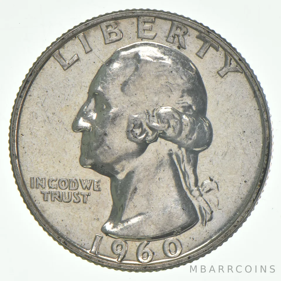 1960 Proof Washington Quarter 90% Silver