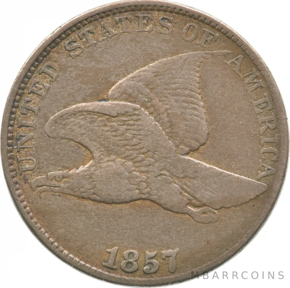 1857 Flying Eagle Cent *4358
