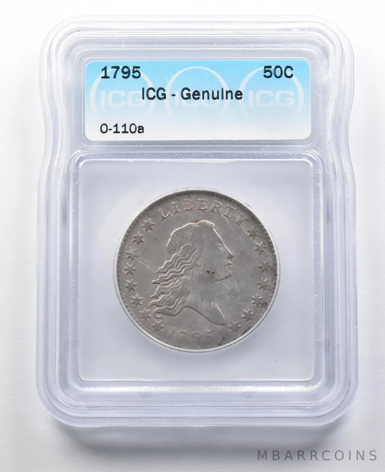 1795 Draped Bust Half Dollar O-110a ICG *2080