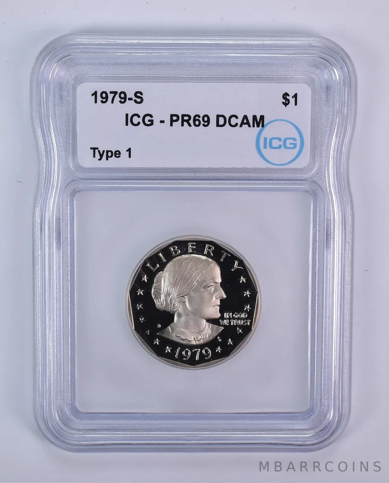 1979-S Susan B Anthony $1 Type 1 PR69 DCAM ICG
