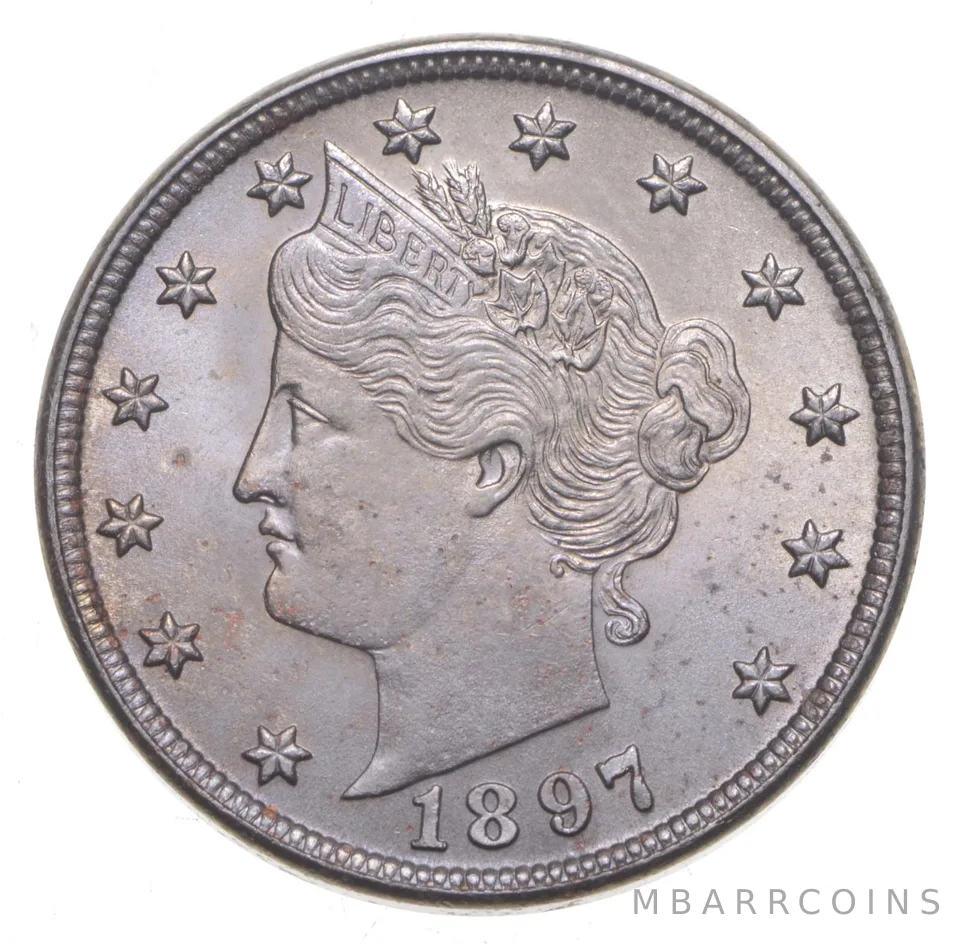 1897 Liberty V Nickel *3362