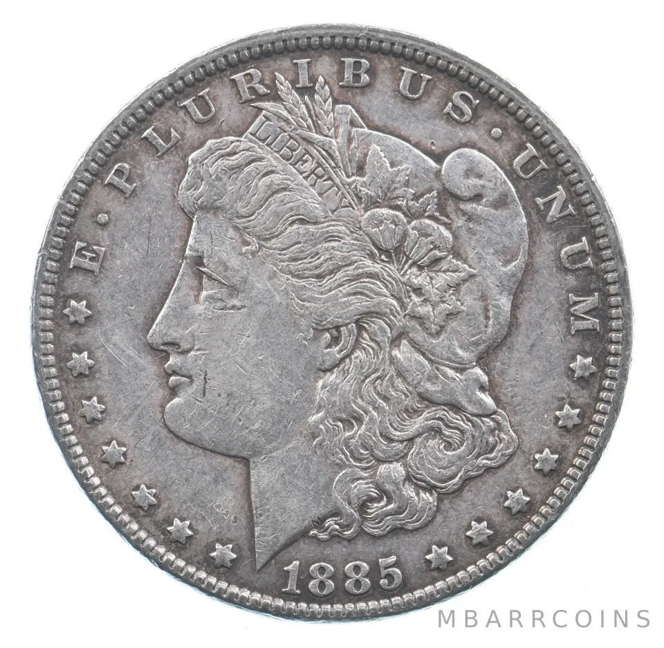 Better 1885 Morgan Silver Dollar - 90% US Coin - Nice Coin *651