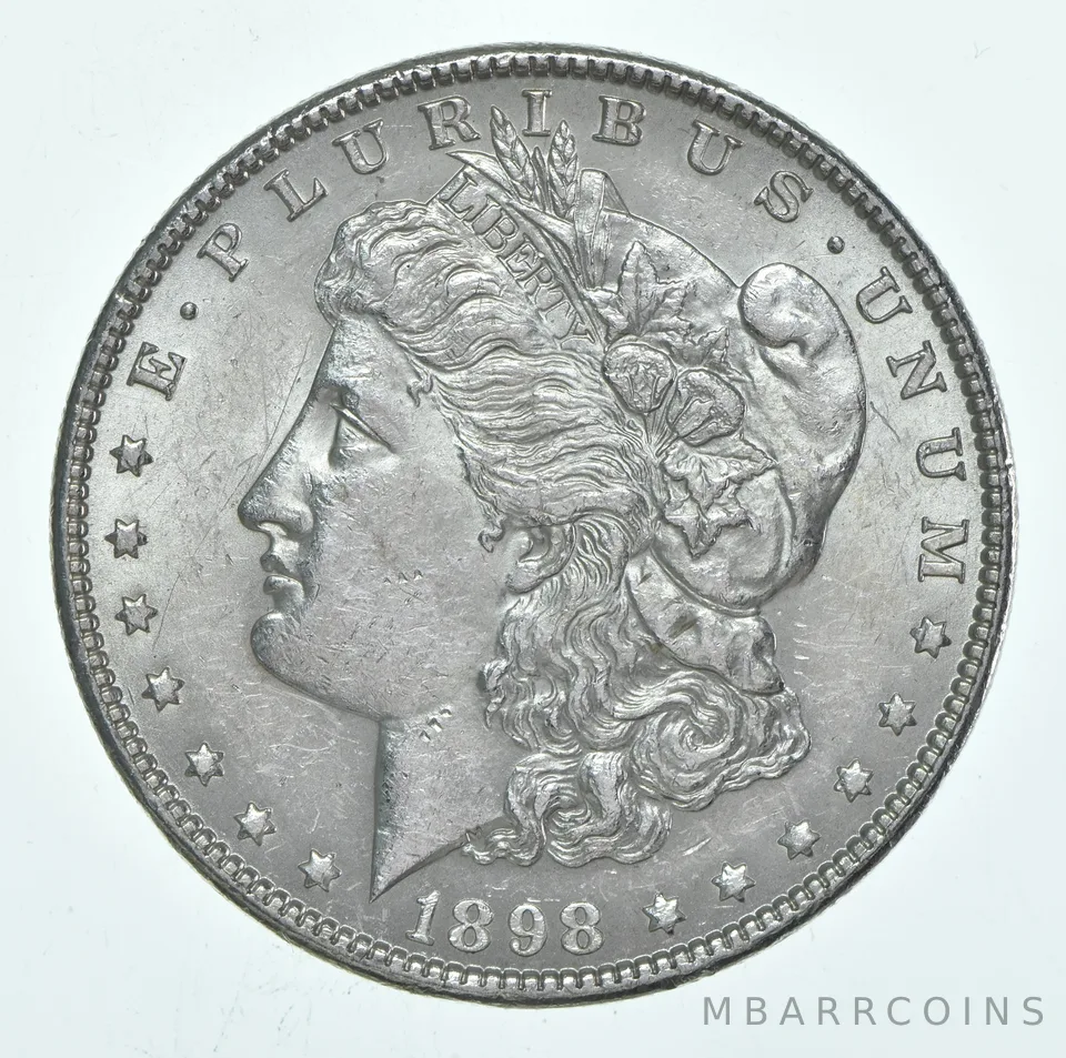 BU/Unc 1898 (P) Morgan Silver Dollar (1 coin)