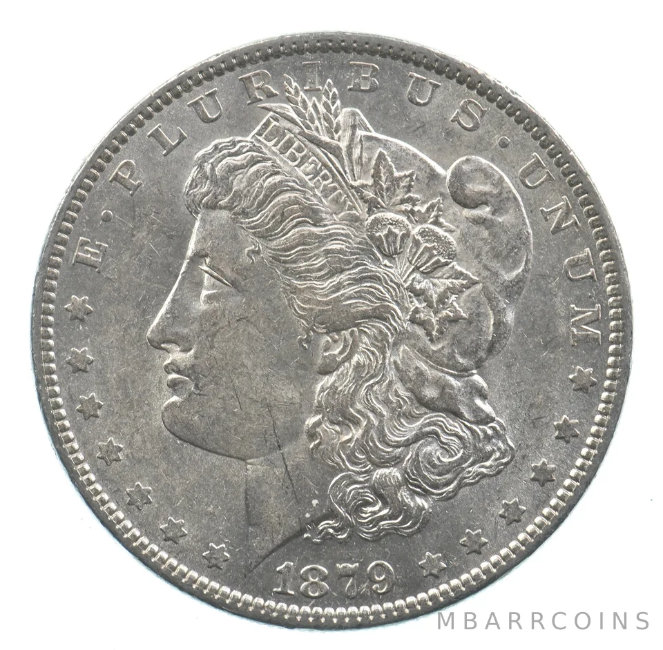 Early - 1879 Morgan Silver Dollar - 90% US Coin *487