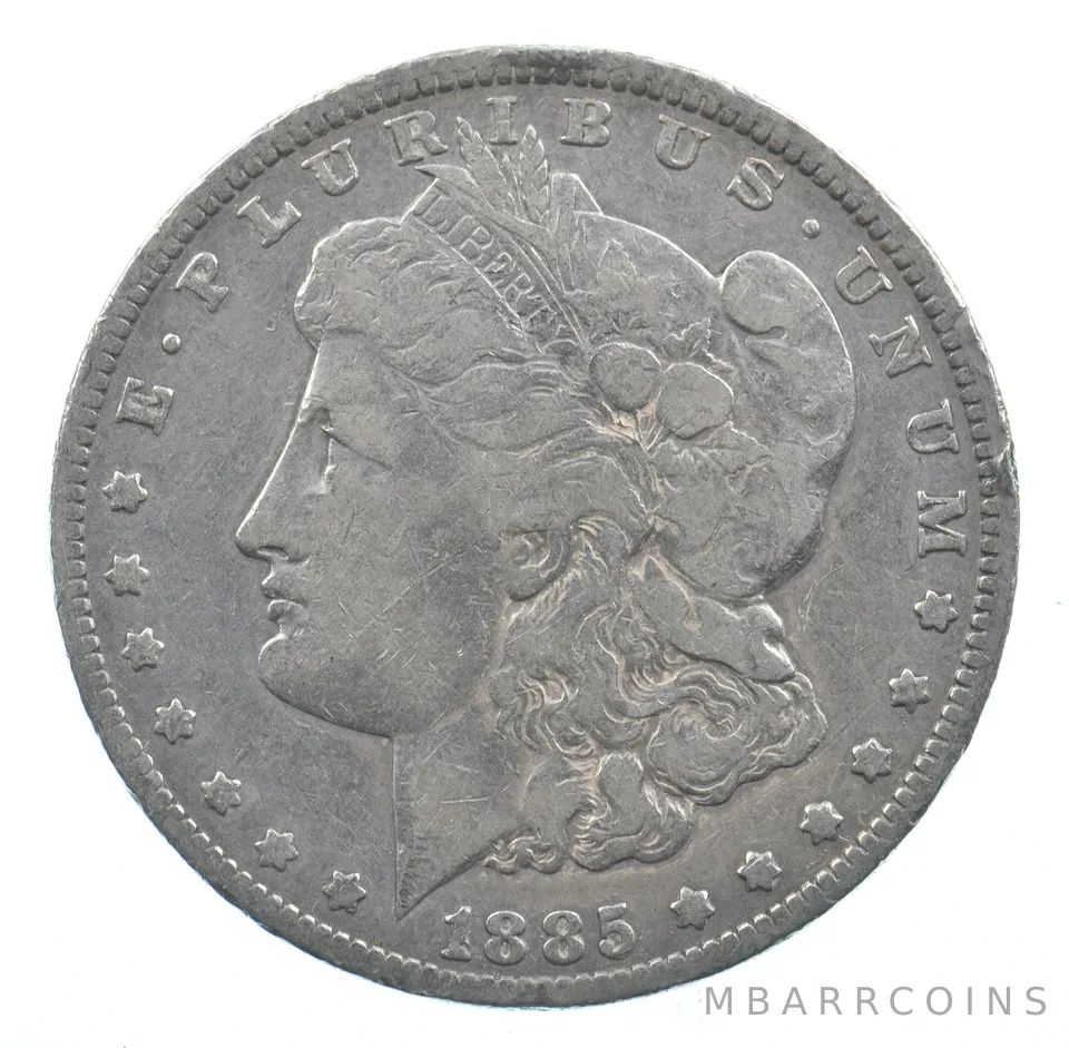 Early - 1885-O Morgan Silver Dollar - 90% US Coin *928