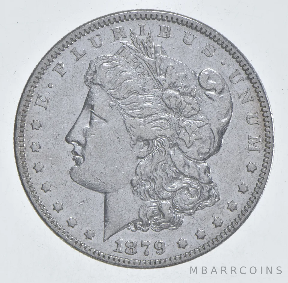 Better 1879 Morgan Silver Dollar - 90% US Coin - Nice Coin *457