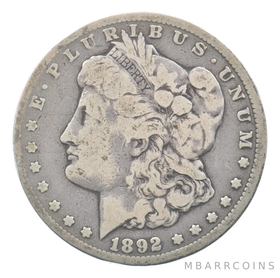 1892-CC Morgan Silver Dollar *4002