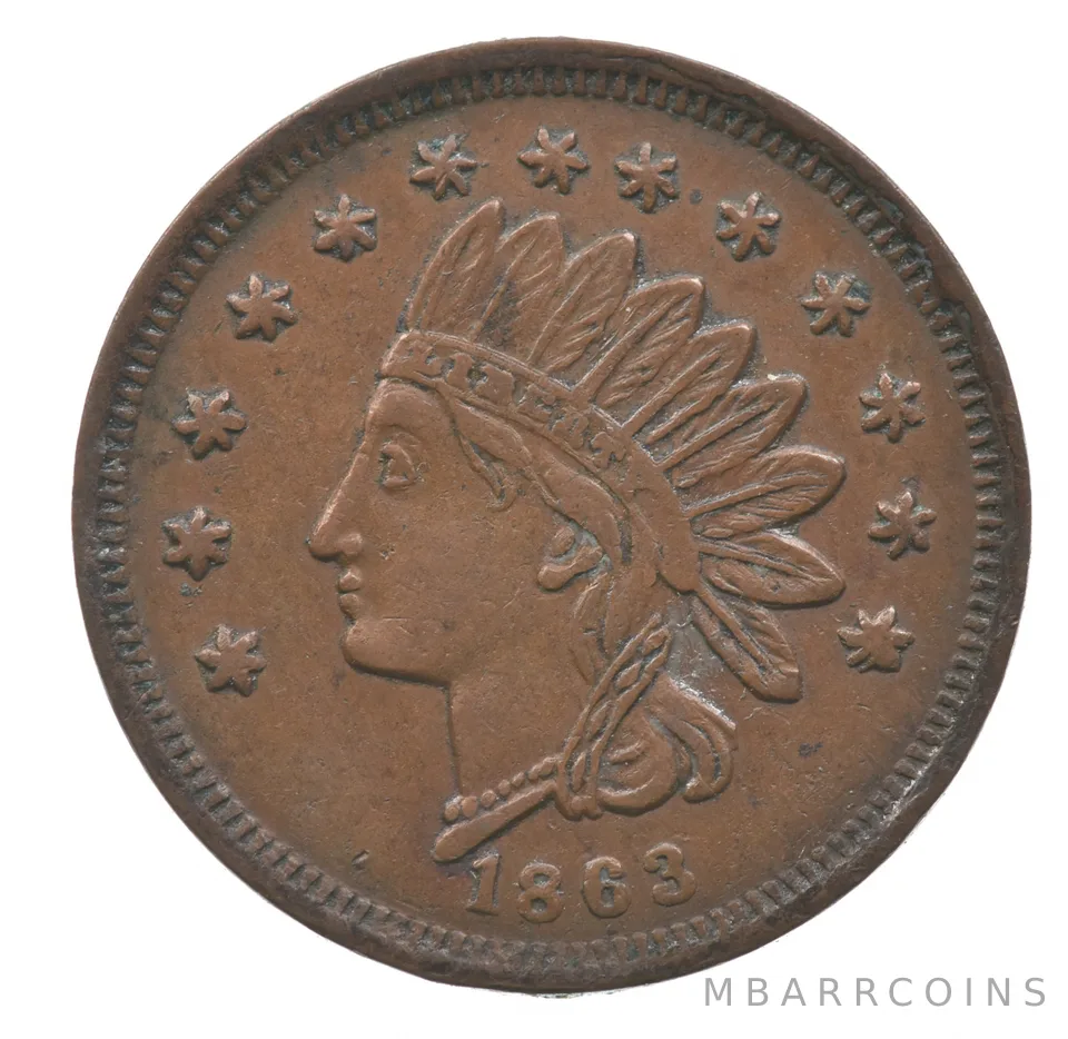 1862 A Ricke Civil War Token Ohio 165-EV-13a R-7 *4668