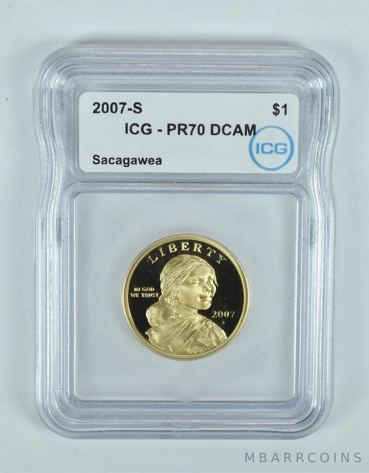 2007-S Sacagawea $1 PR70 DCAM ICG