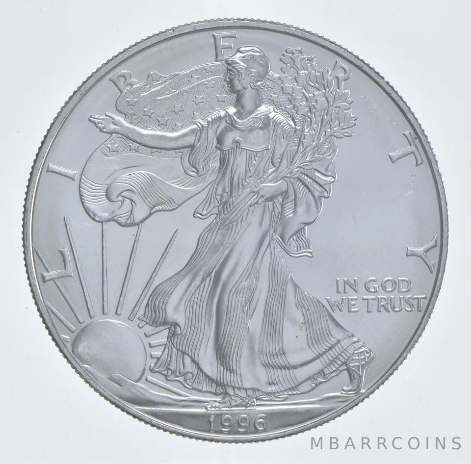 Better Date 1996 American Silver Eagle 1 Troy Oz .999 Fine Silver *607