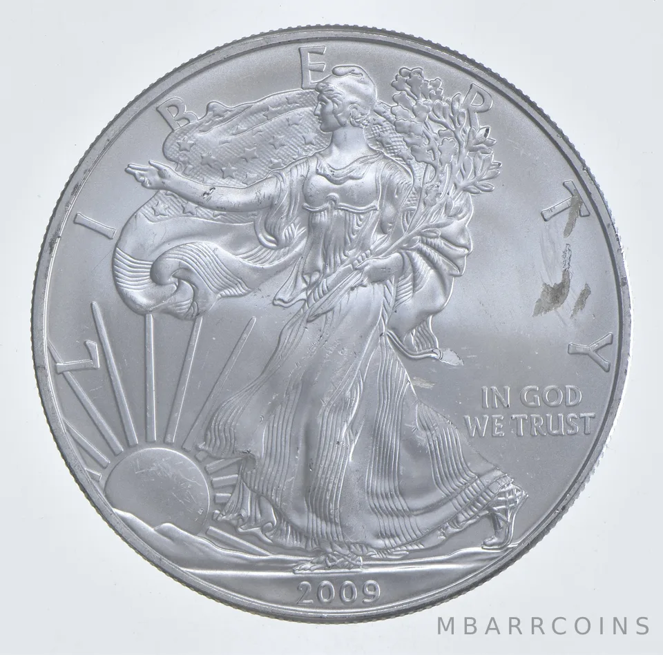 Better Date 2009 American Silver Eagle 1 Troy Oz .999 Fine Silver *551