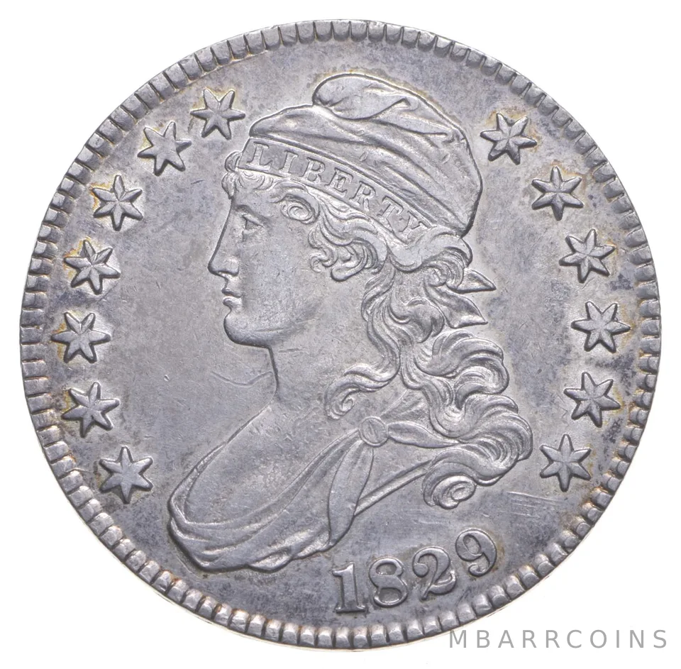 1829 Capped Bust Half Dollar *3801