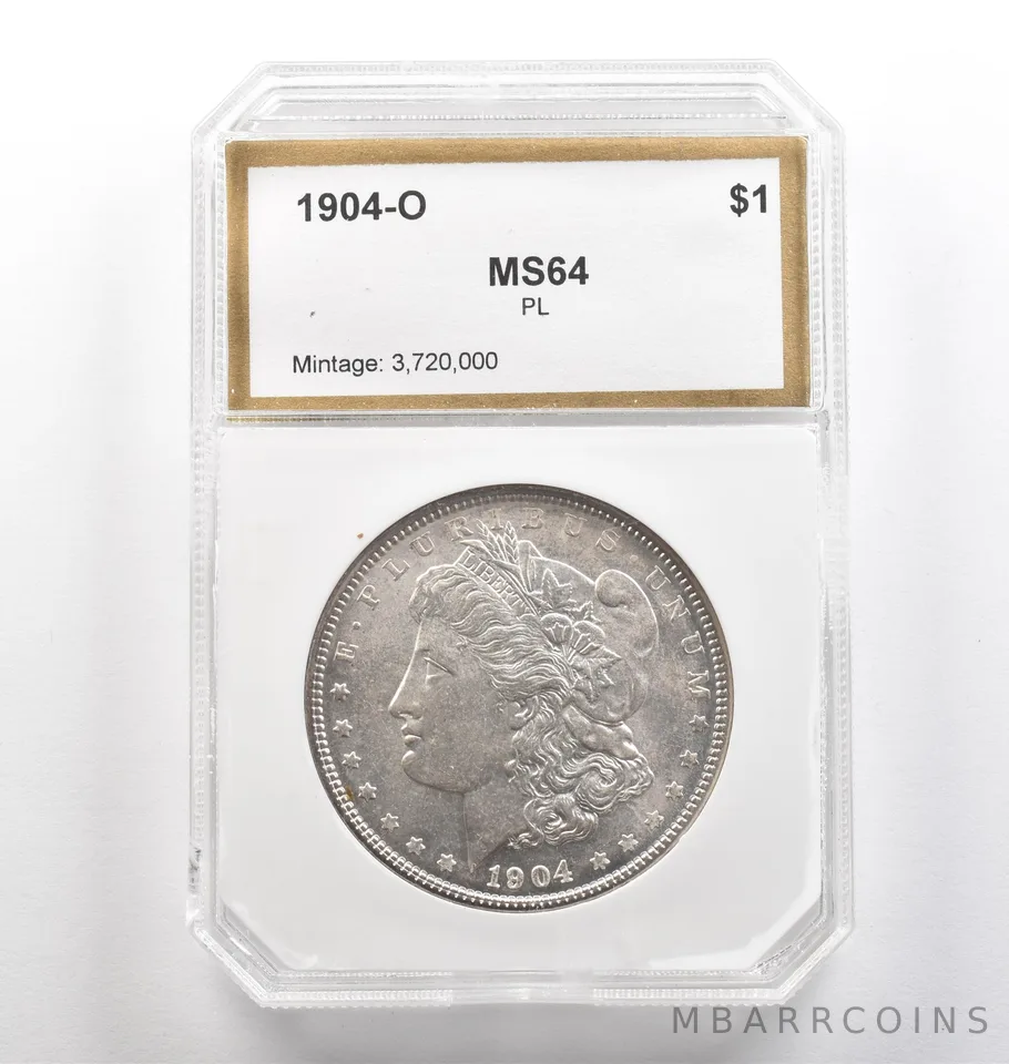 1904 Morgan Silver Dollar Unc PL *4008