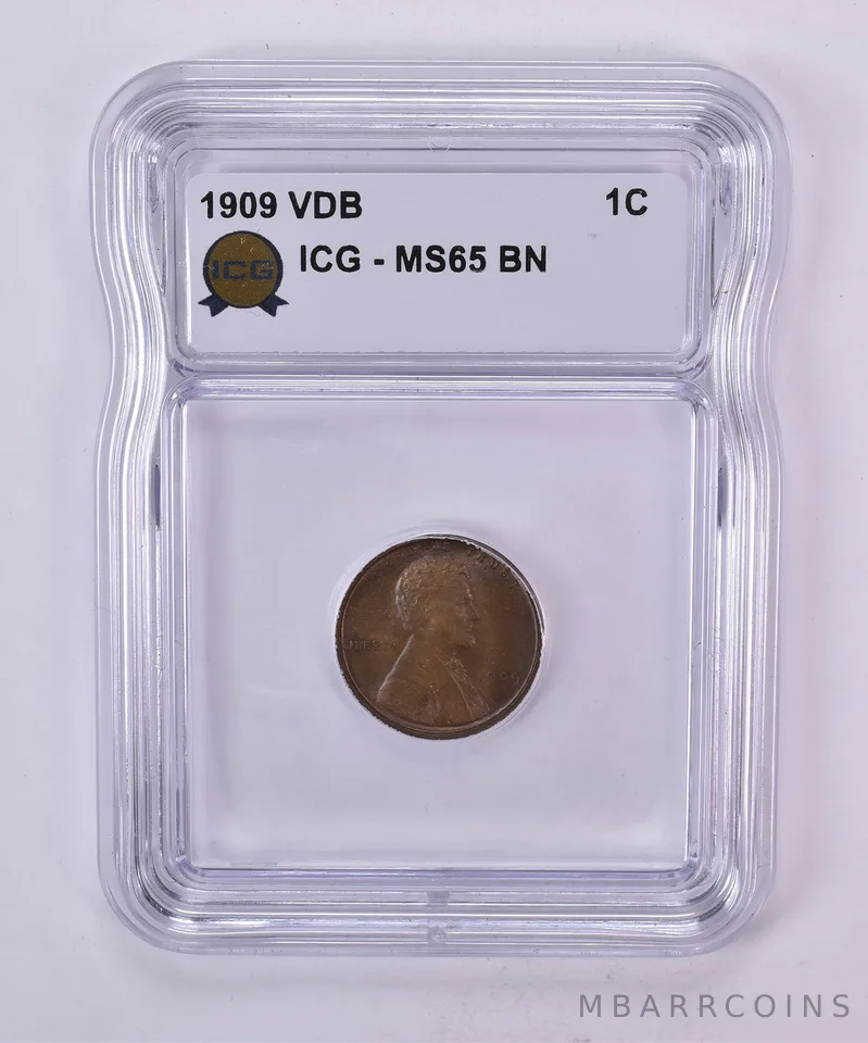 1909 Lincoln Wheat Cent VDB MS65 BN ICG
