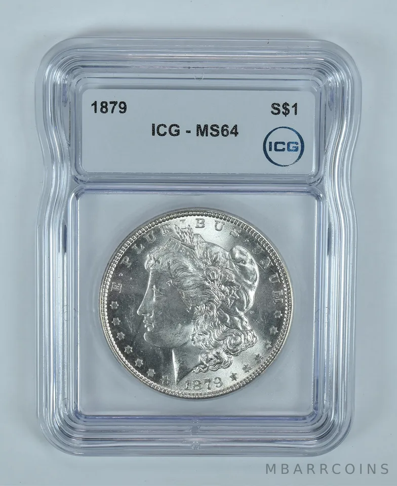 1879 Morgan Silver Dollar MS64 ICG