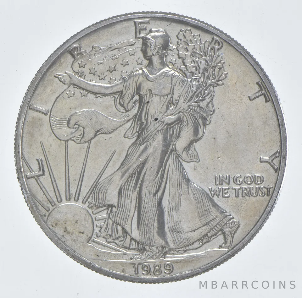 Better Date 1989 American Silver Eagle 1 Troy Oz .999 Fine Silver *138
