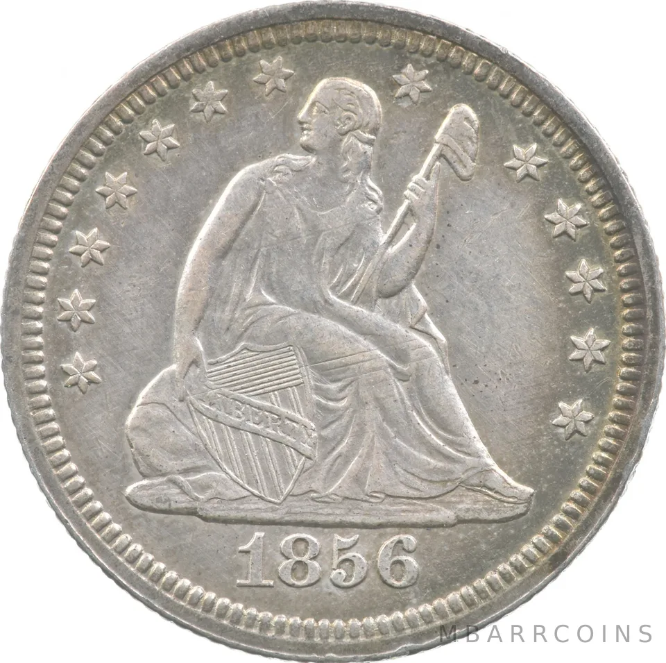 1856 Seated Liberty Quarter *6230