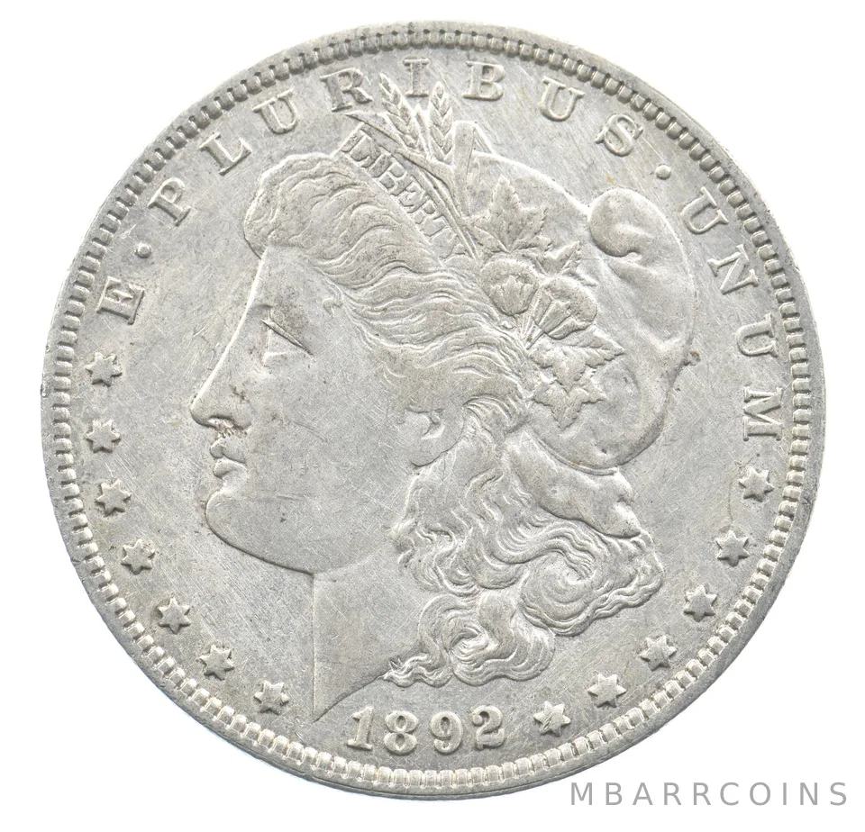 1892-O Morgan Silver Dollar a5123