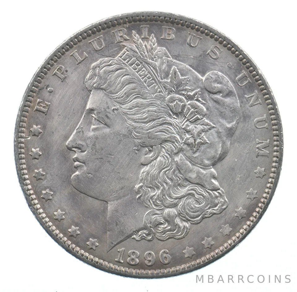 Early - 1896 Morgan Silver Dollar - 90% US Coin *658