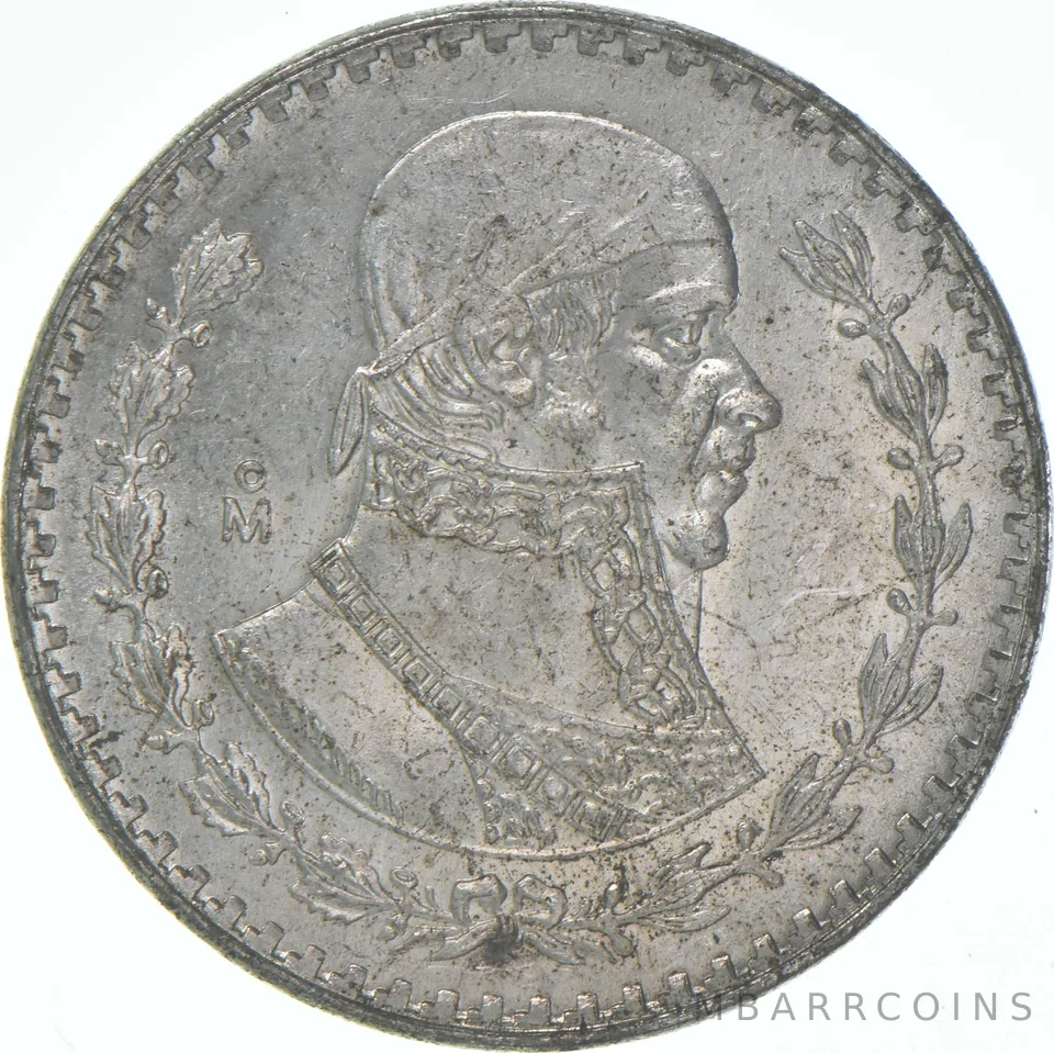 1959 Mo Mexico 1 Peso BU