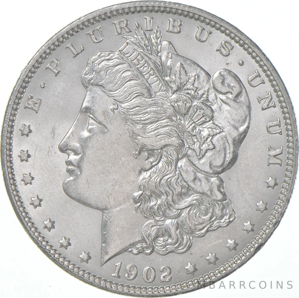 BU/Unc 1902 (P) Morgan Silver Dollar (1 coin)