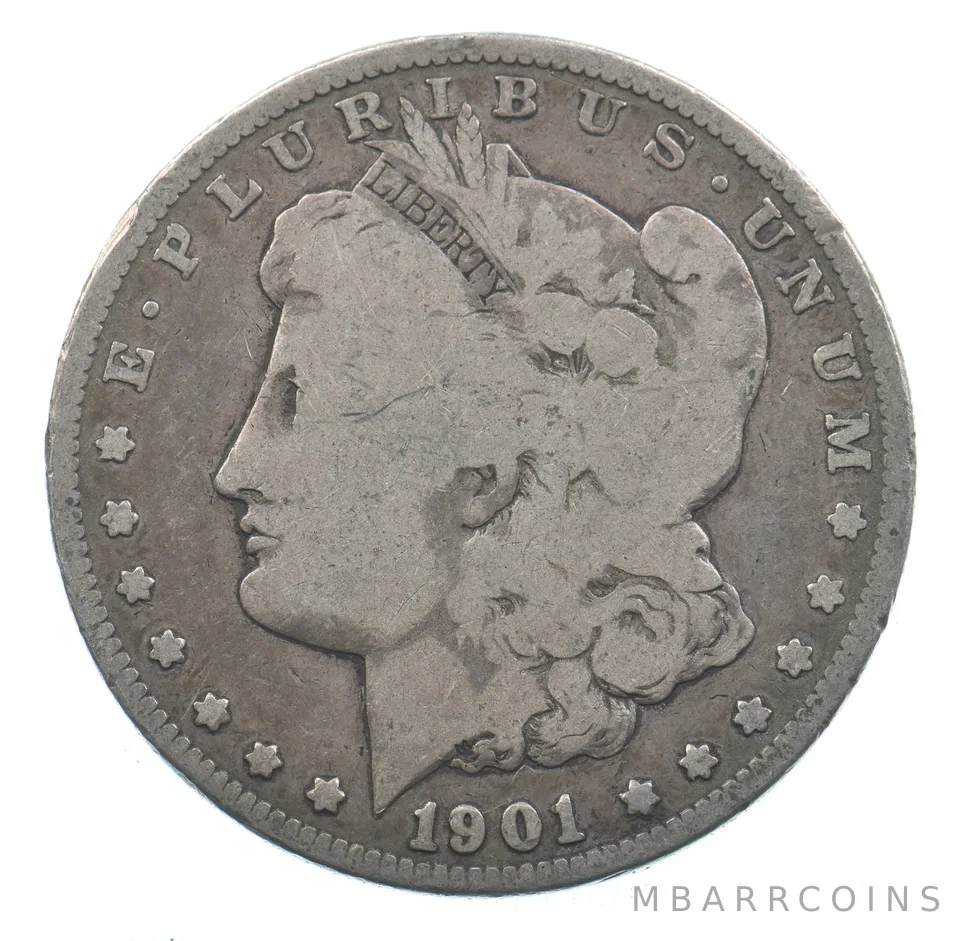Early - 1901-O Morgan Silver Dollar - 90% US Coin *590