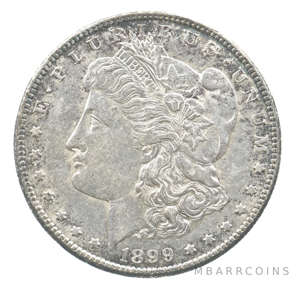 1899-S Morgan Silver Dollar a0002