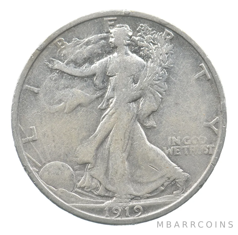 1919-S Walking Liberty Half Dollar *7794