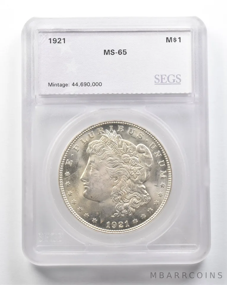 1921 Morgan Silver Dollar *8349