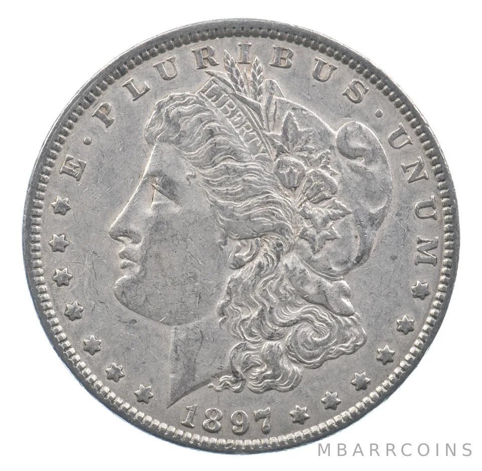 Better 1897 Morgan Silver Dollar - 90% US Coin - Nice Coin *403