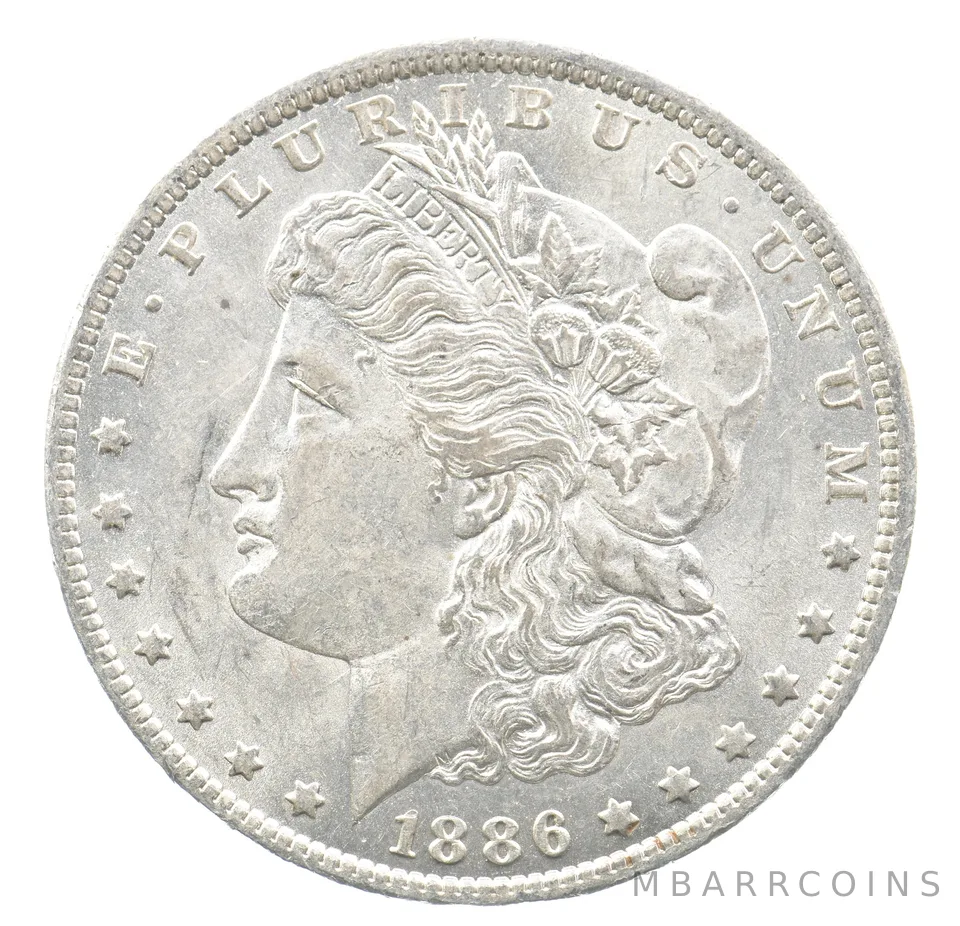 1886-O Morgan Silver Dollar a0004