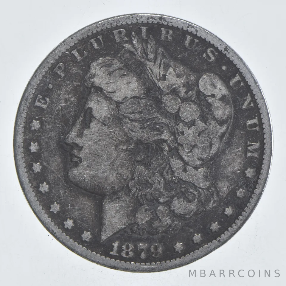 Early - 1879-S Morgan Silver Dollar - 90% US Coin *927