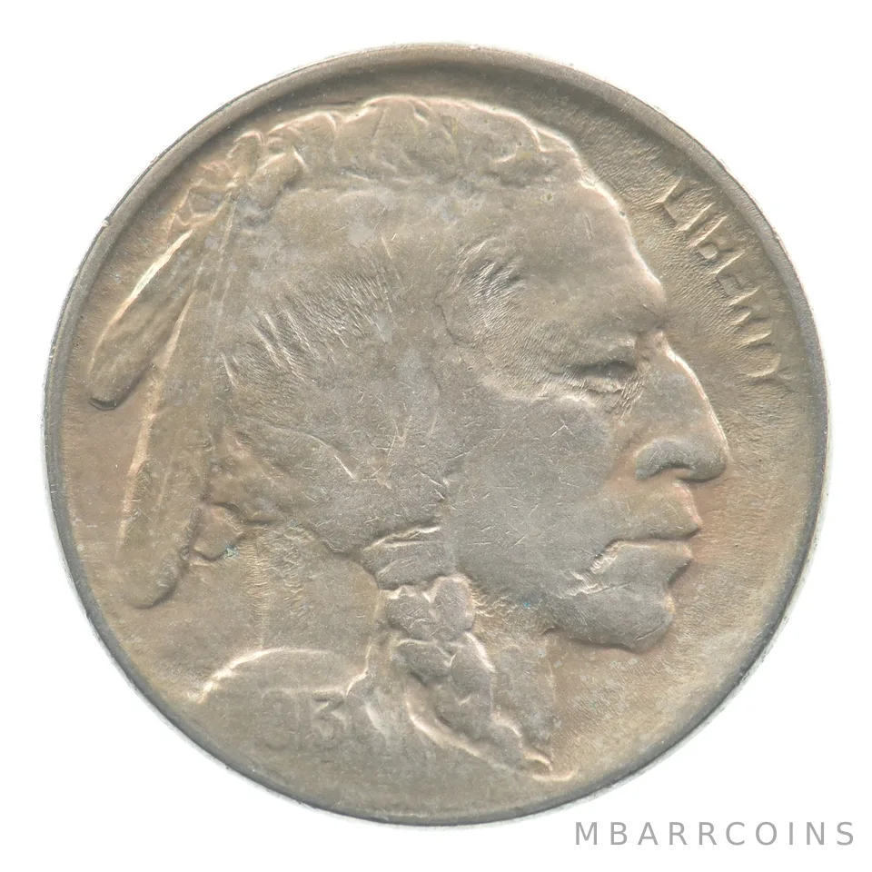 1913 Indian Head Buffalo Nickel Type 2 *6548