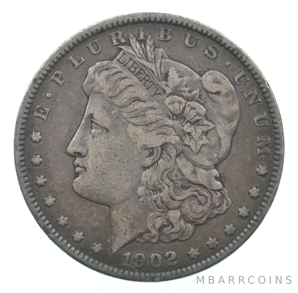Early - 1902 Morgan Silver Dollar - 90% US Coin *469