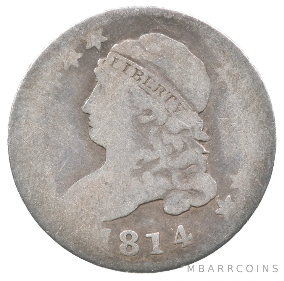 1814 Capped Bust Dime a5942