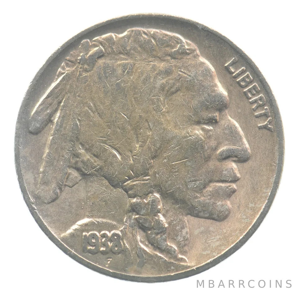 1938-D Indian Head Buffalo Nickel *9366
