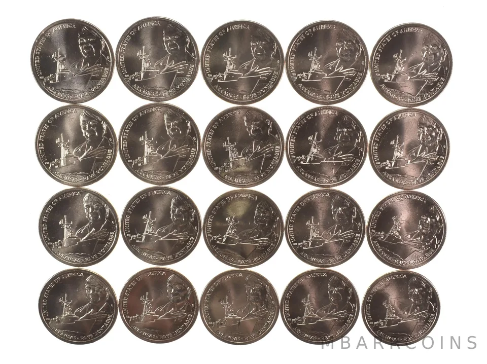 (20) 2025-P Innovation $1 Unc Coin ROLL Raye Montague AK