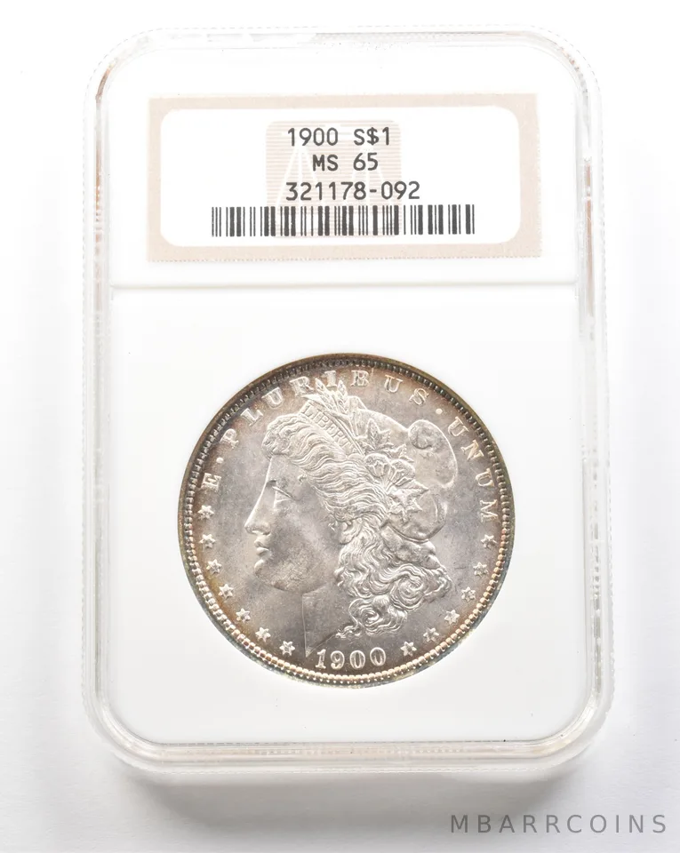 1900 Morgan Silver Dollar MS65 NGC Old Holder *7440