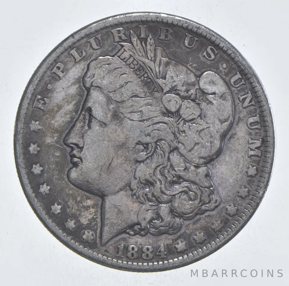 Early - 1884-O Morgan Silver Dollar - 90% US Coin *132